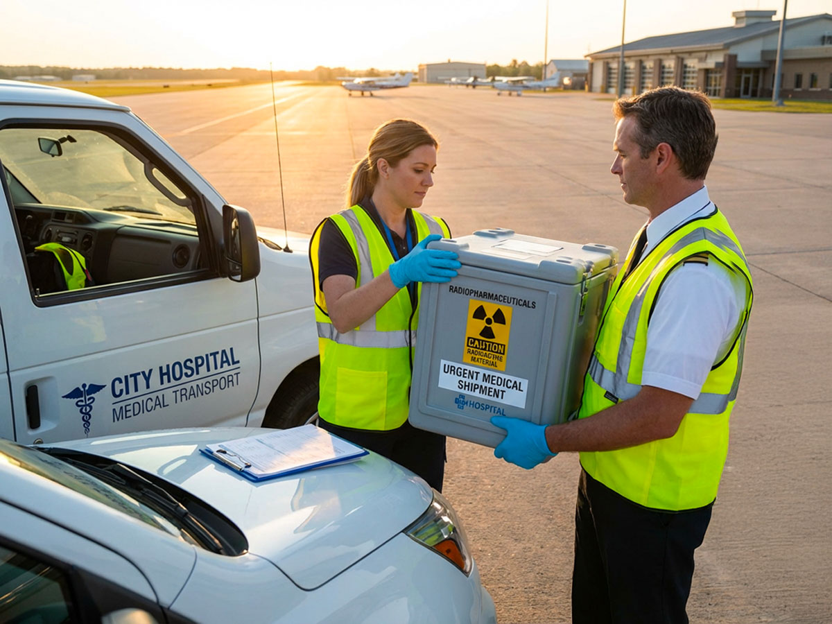 Radiopharmaceuticals Air Charter