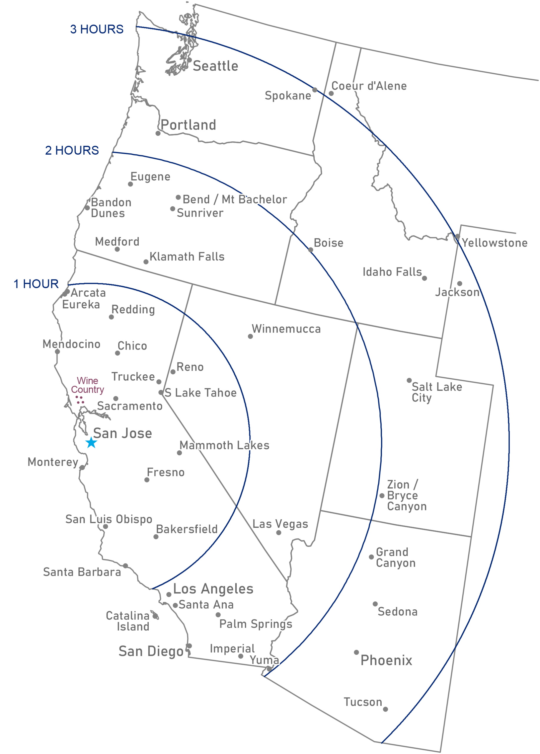 Cirrus and Meridian Charter Aircraft
