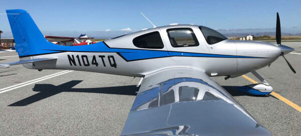 Private Charter Flights in Cirrus SR22