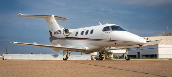 Private Charter Flights in Embraer Phenom 100 
