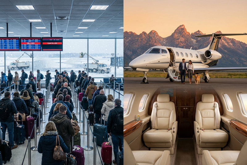 San Jose to Lake Tahoe Private Charter Flights vs driving