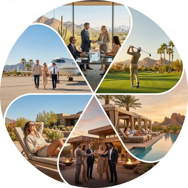 Private Charter Flights from San Jose to Phoenix and Scottsdale vs travel