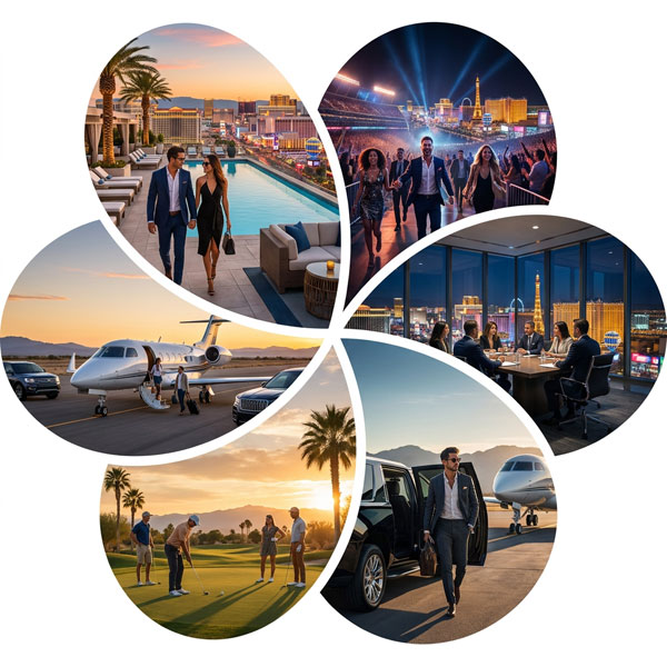 Private Charter Flights from the Bay Area to Las Vegas vs trave