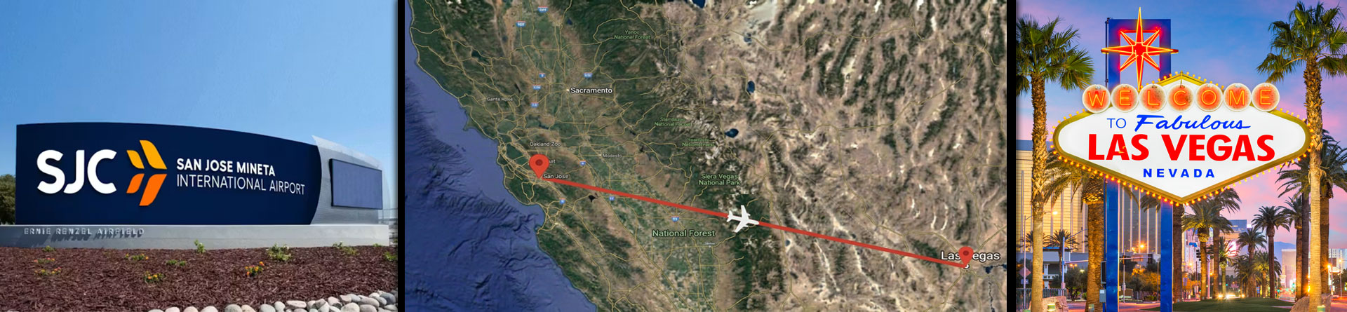 Private Charter Flights from the Bay Area to Las Vegas