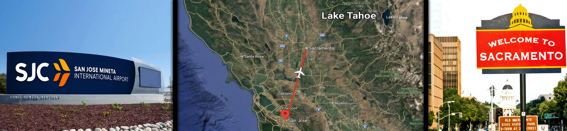 Private Charter Flights from the Bay Area to Sacramento