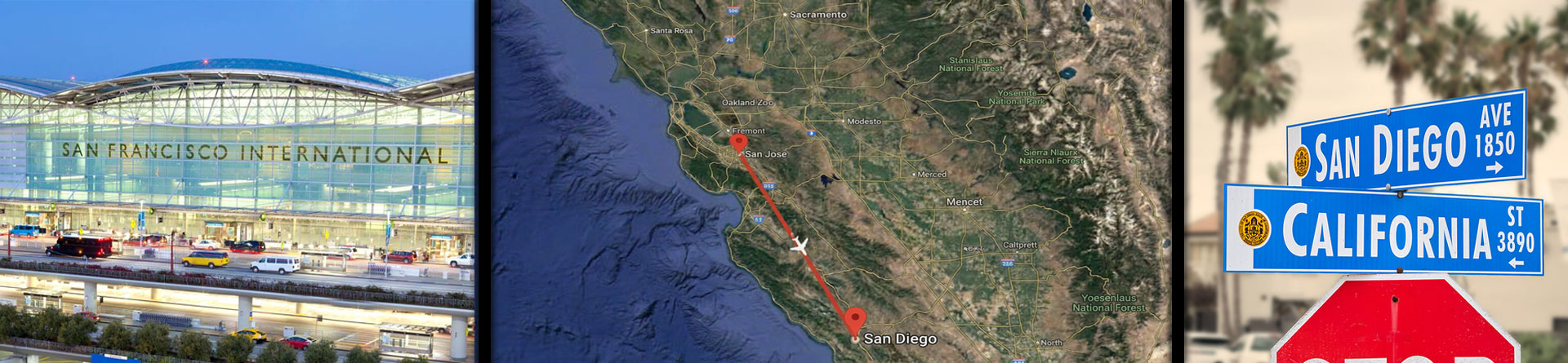 Private Charter Flights from the Bay Area to San Diego